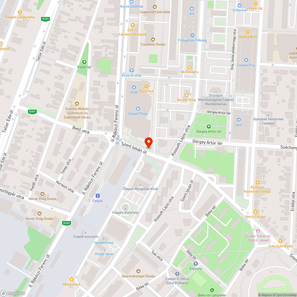 Elszáradt faágak bejelentés helye