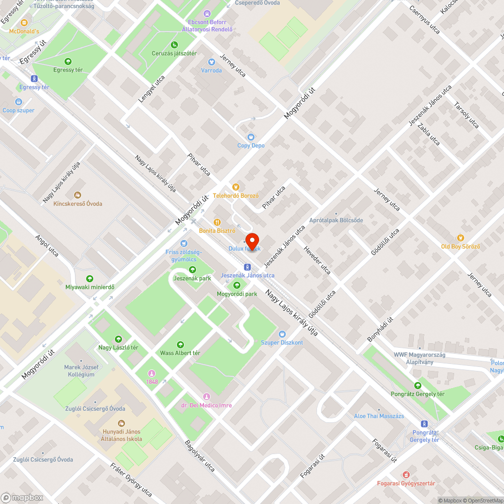 Kresztábla bejelentés helye