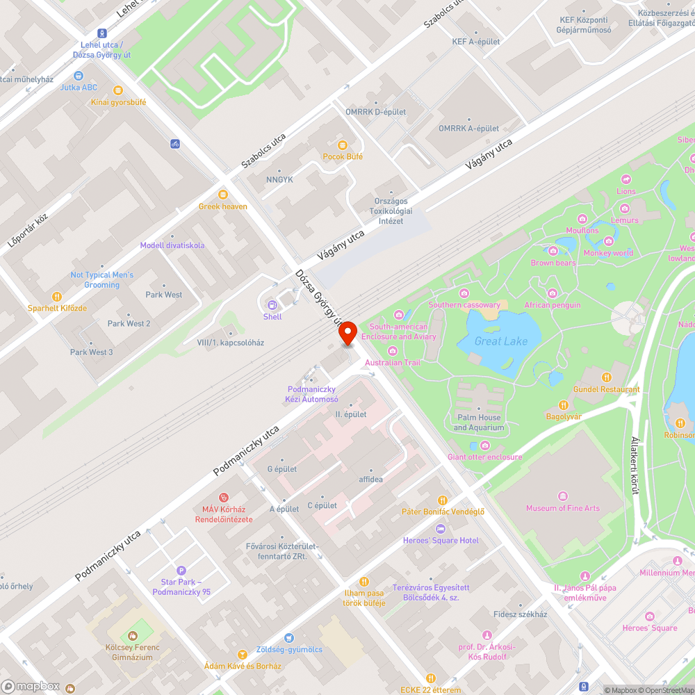 Szemét közterületen bejelentés helye