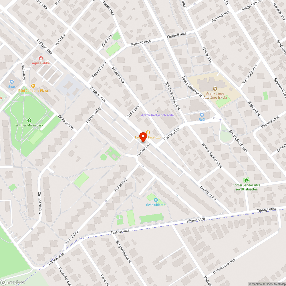 Kopott tábla bejelentés helye