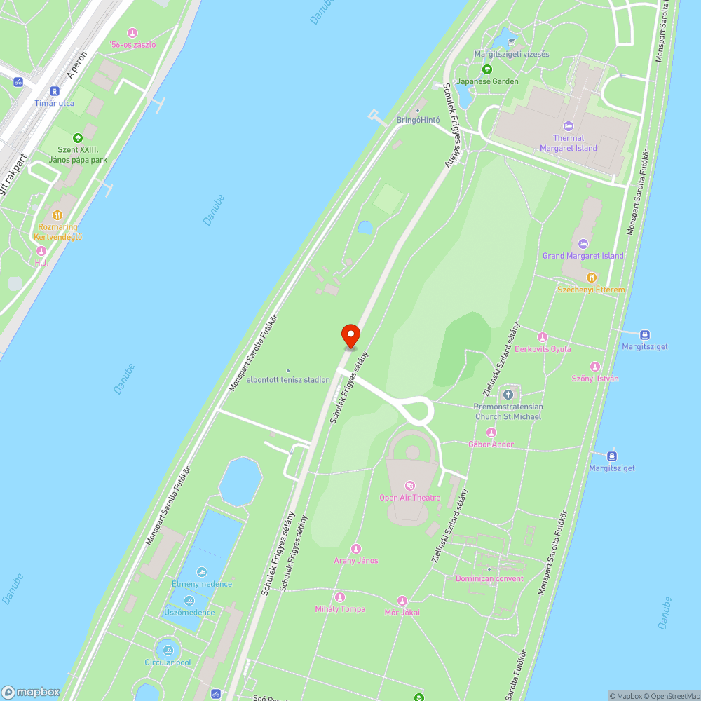 Parkolás Margitszigeten bejelentés helye