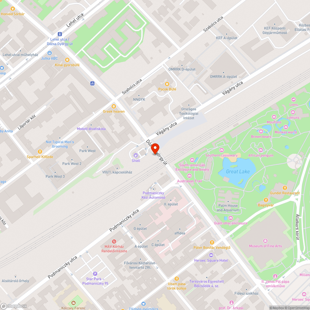 Balesetveszélyes aknafedél bejelentés helye