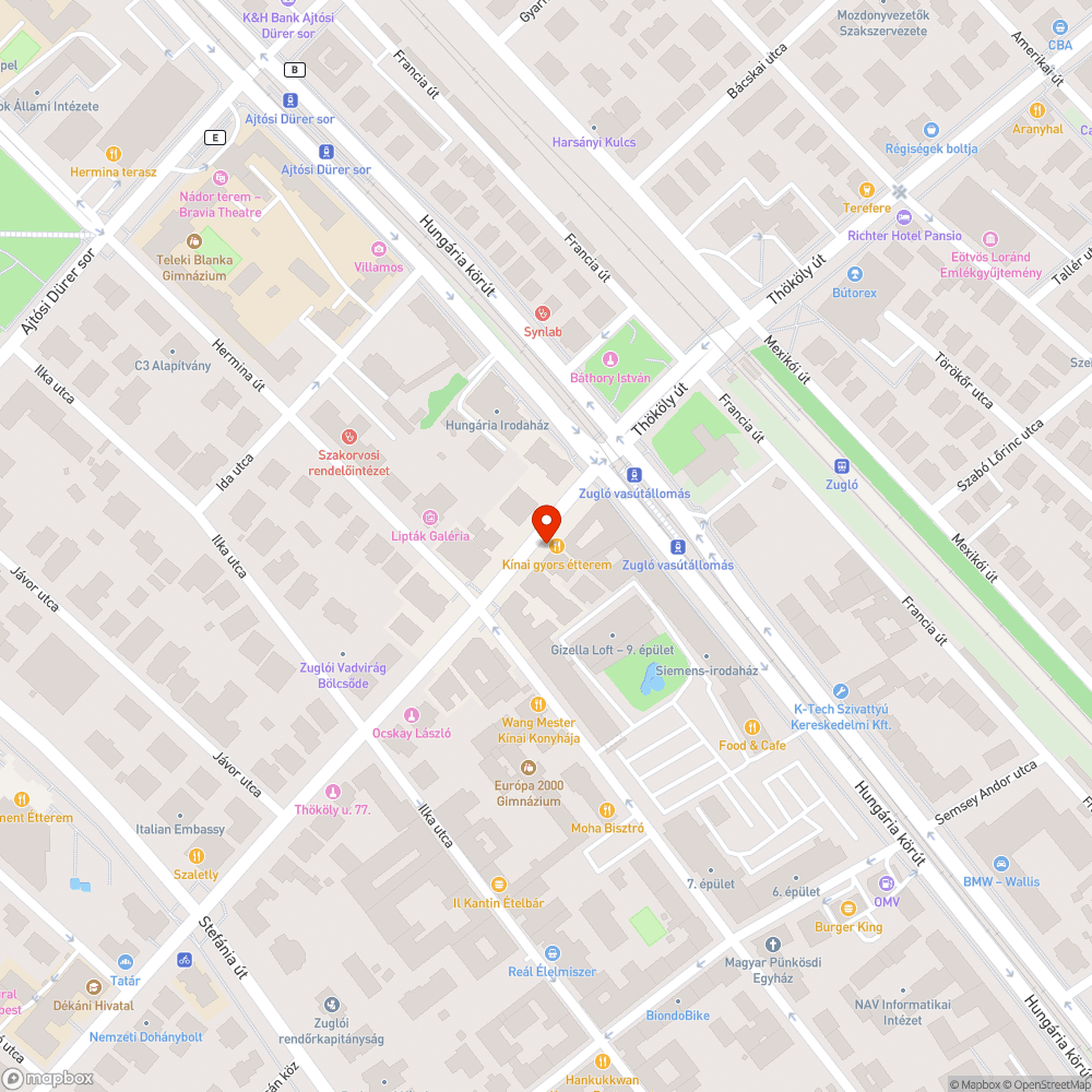 Kiégett kuka bejelentés helye