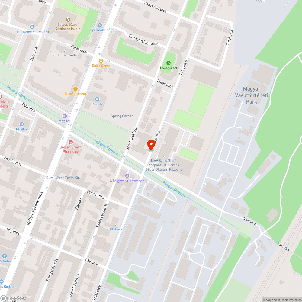 Roncs bejelentés helye