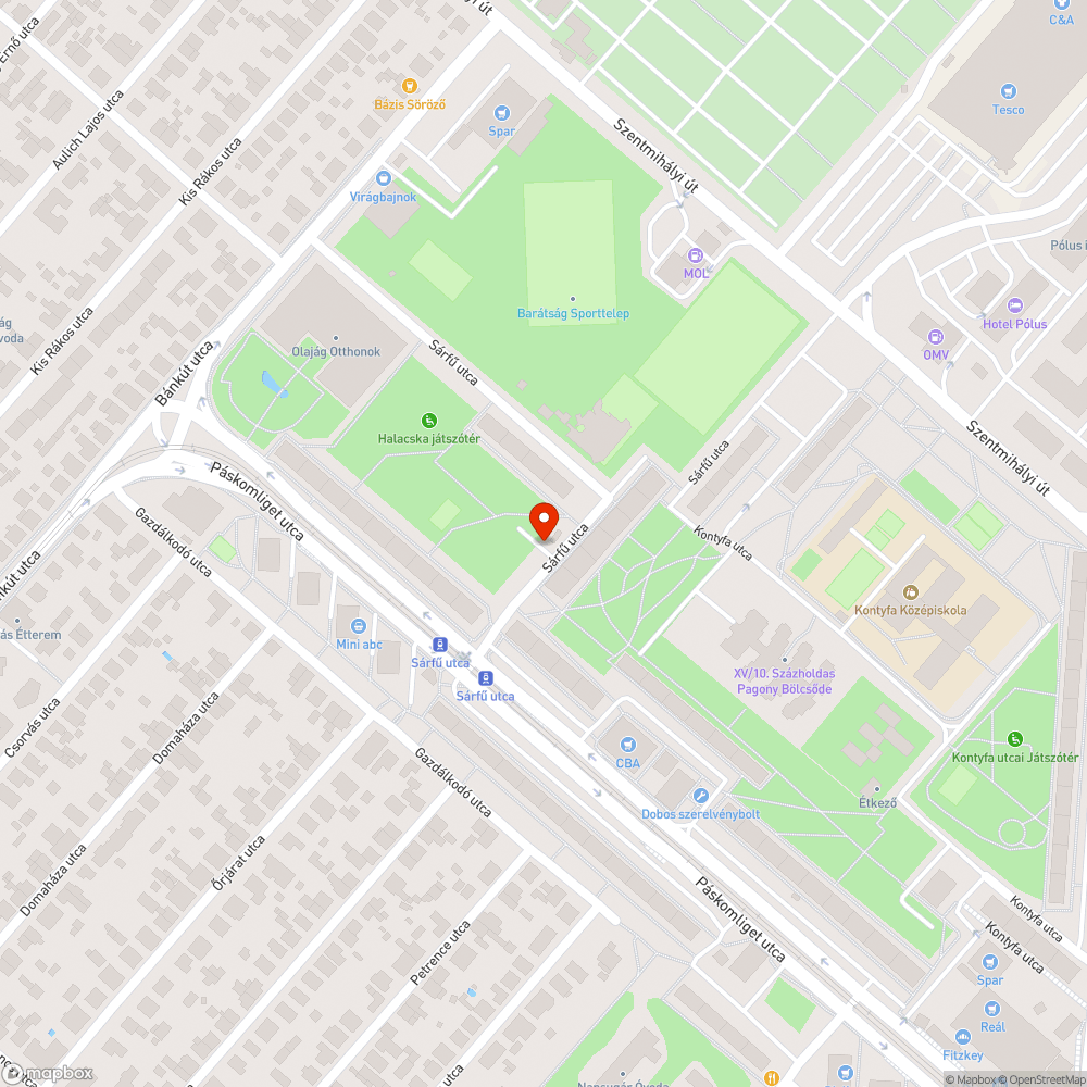 Puklis járda bejelentés helye