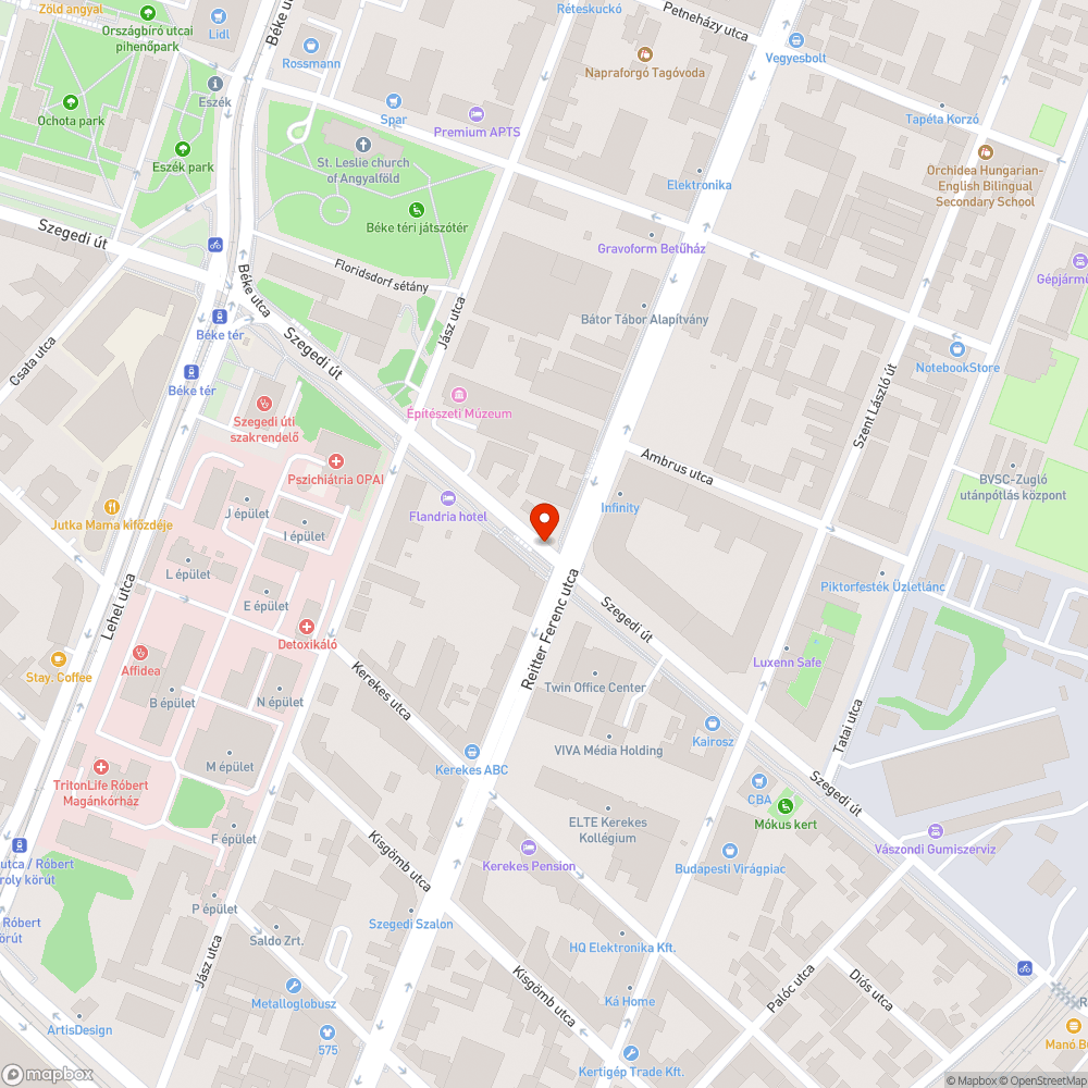 Gazos, szemetes átkelő bejelentés helye