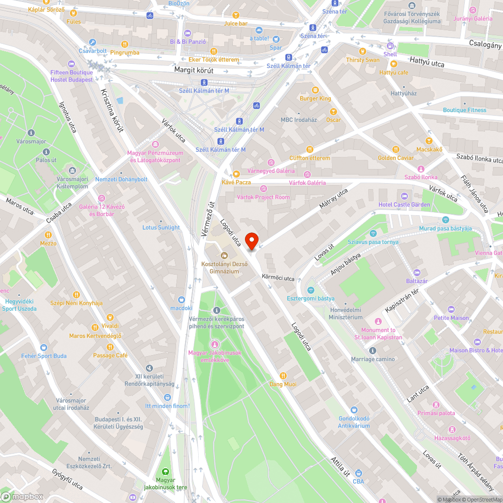 Szemét bejelentés helye