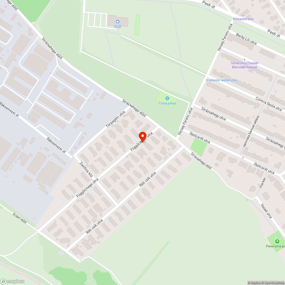 Alacsony fák, gondozatlan járda bejelentés helye