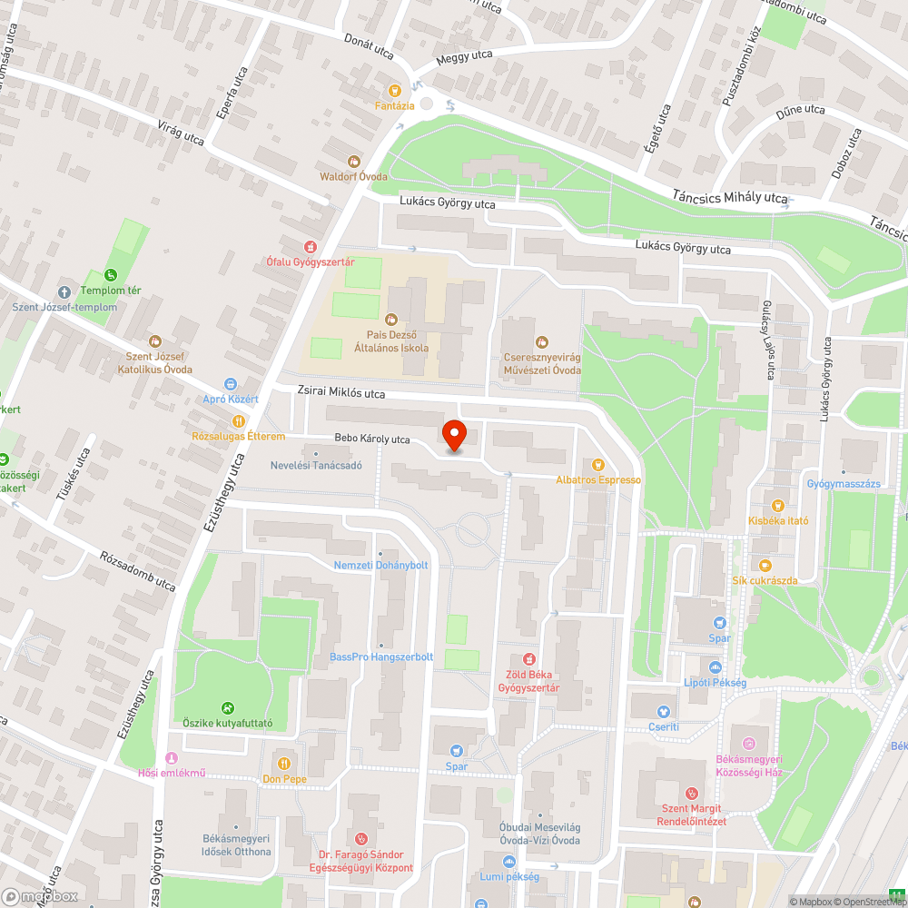 Alig folyik a csap bejelentés helye