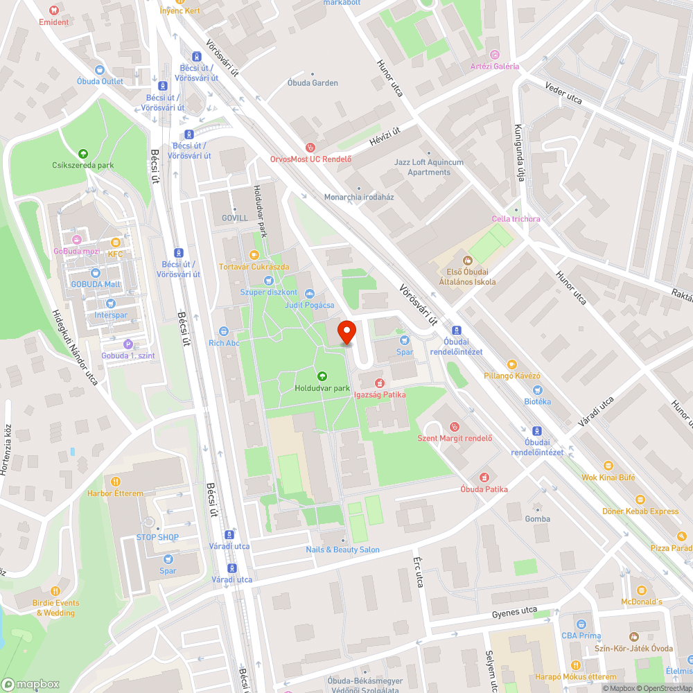 Kiszáradt fácska a játszótérnél bejelentés helye