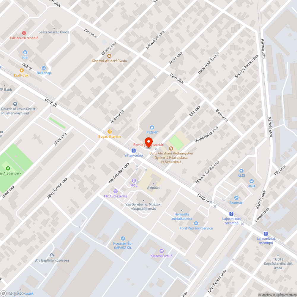 Gyalogosközlekedés? Útban lévő csomagautomata bejelentés helye