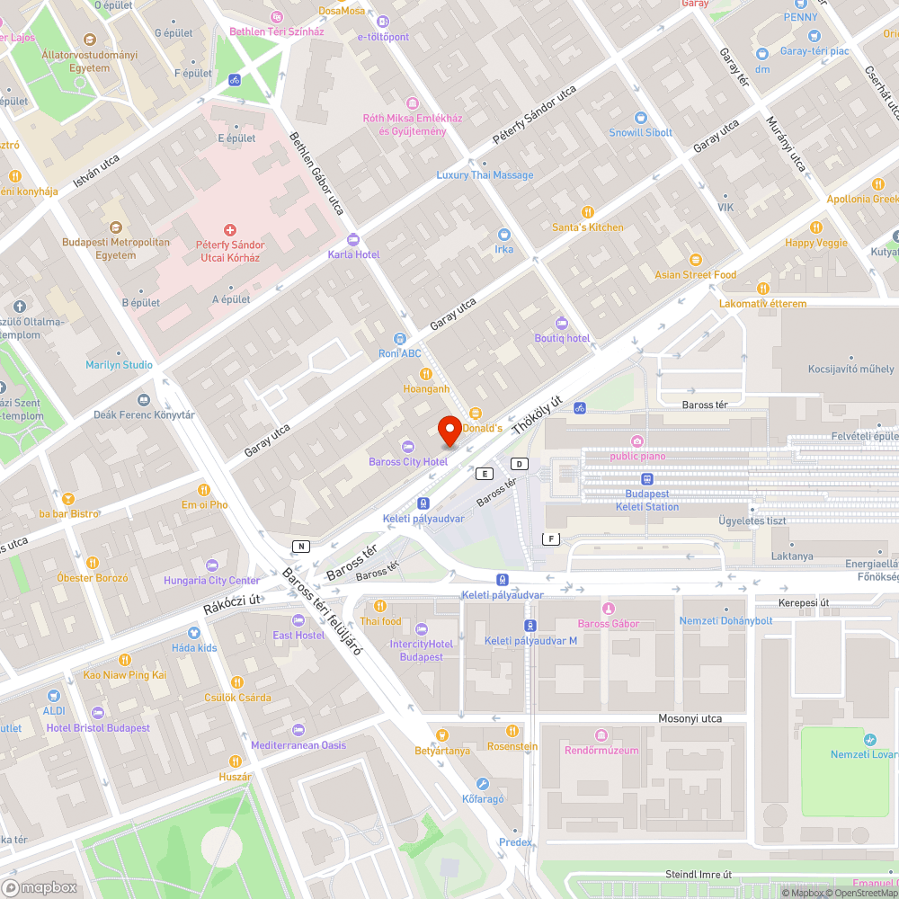 Sok graffiti a Keleti pályaudvar aluljáróban bejelentés helye