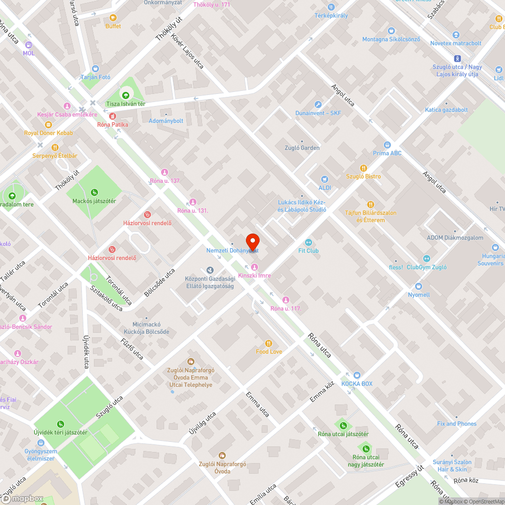 Graffitis közműszekrény bejelentés helye