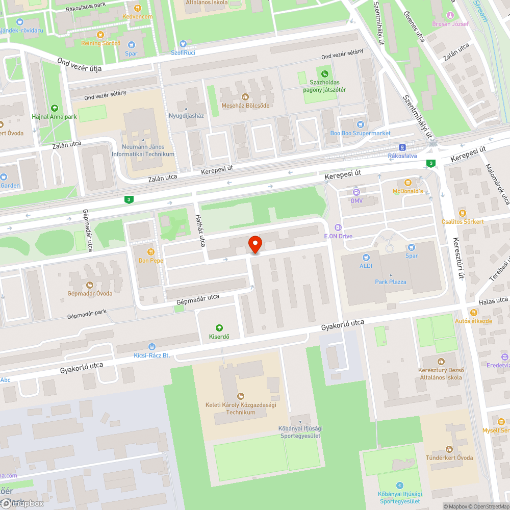 Rendszám nélküli autó bejelentés helye