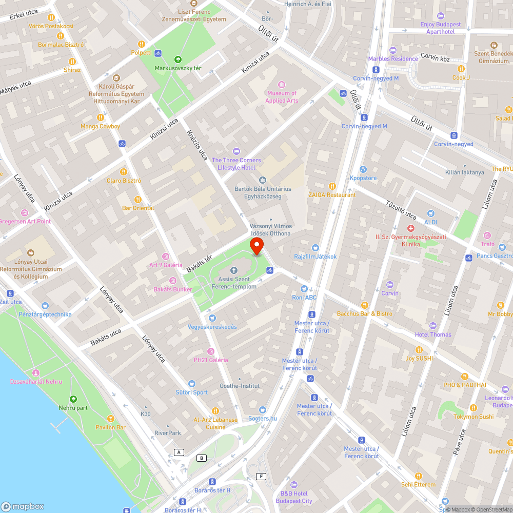 Kidöntött kuka bejelentés helye