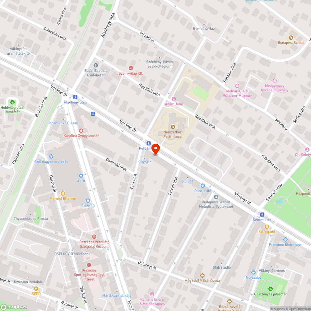 Kukatartó bejelentés helye