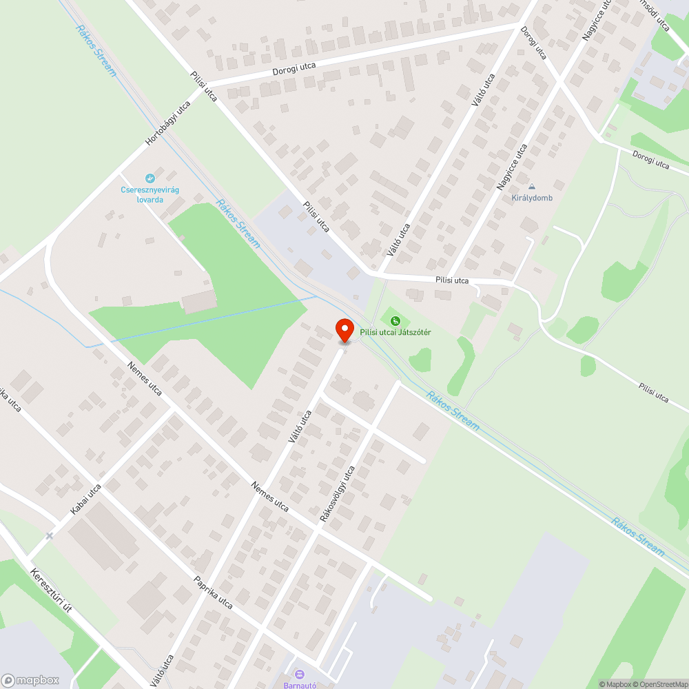 Hiányos kerékpárospumpa bejelentés helye