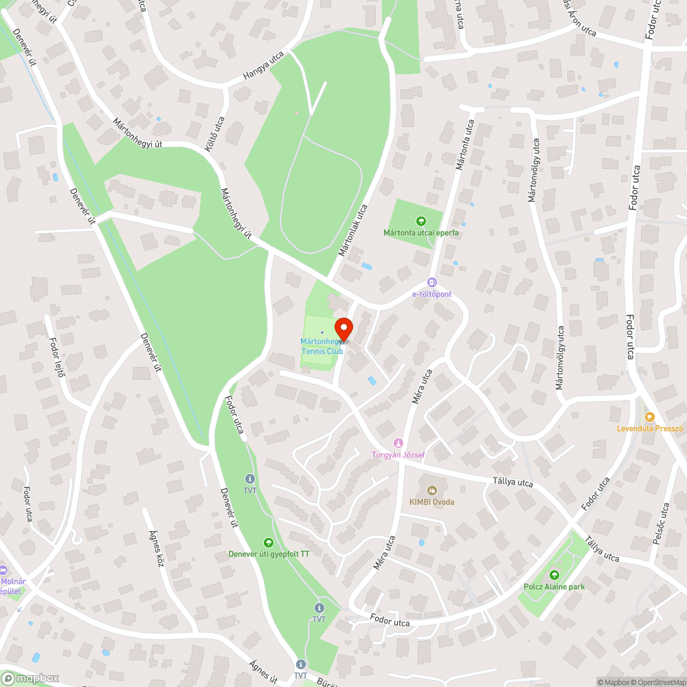 Úttestre belógó növényzet bejelentés helye