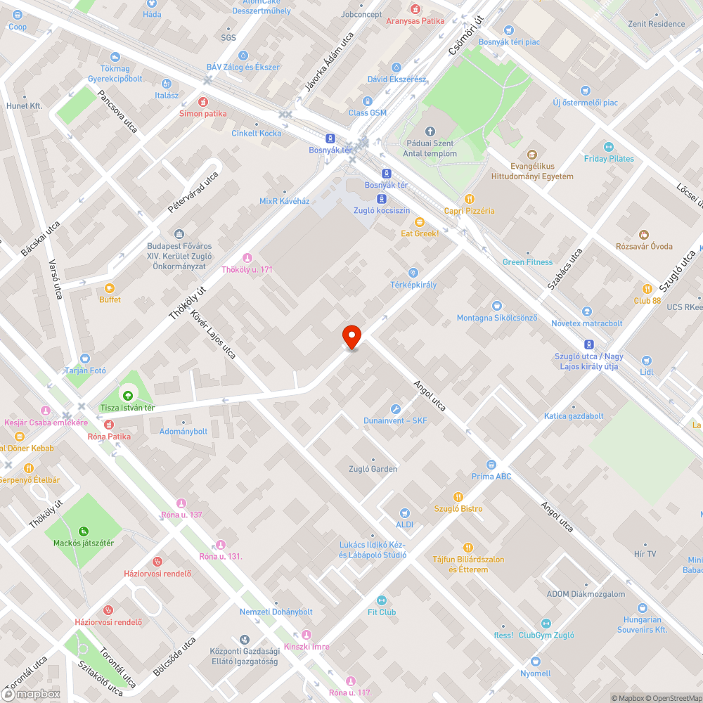 Csúszásveszélyes, szennyezett járda bejelentés helye