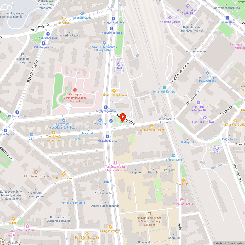 Kidőlni akaró jelzőlámpa bejelentés helye