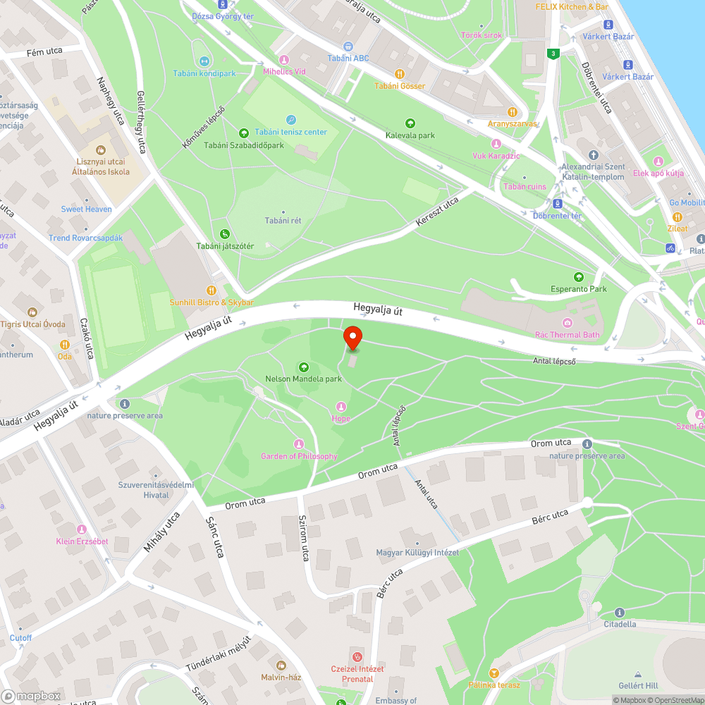 graffiti bejelentés helye