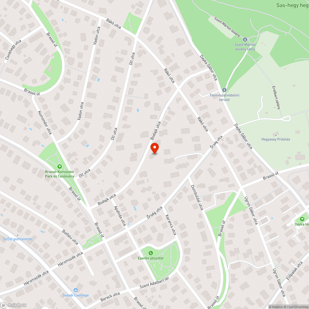 Megsüllyedt tűzcsap bejelentés helye