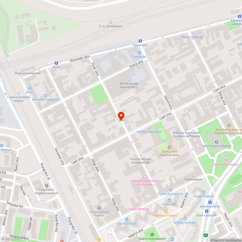 Kihelyezett vegyes hulladék bejelentés helye