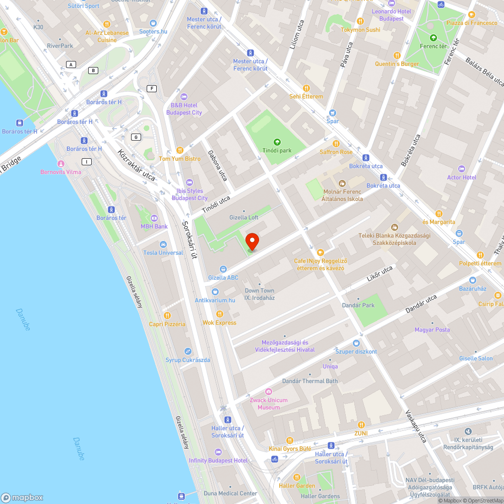 Kiszáradt és hiányzó fák bejelentés helye