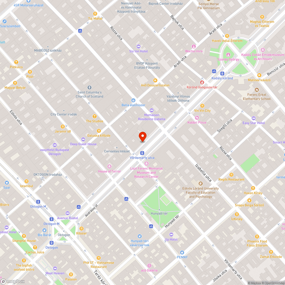 Úthibák bejelentés helye