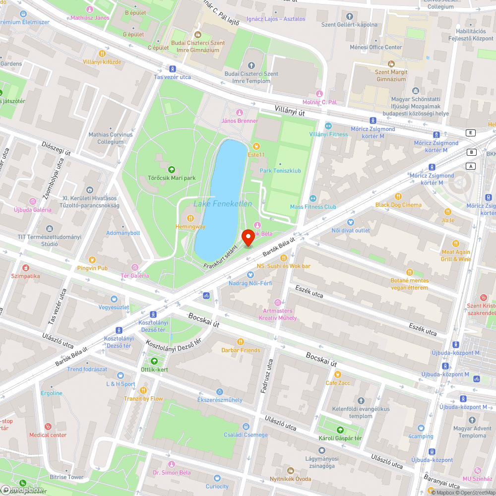 Úthibák bejelentés helye