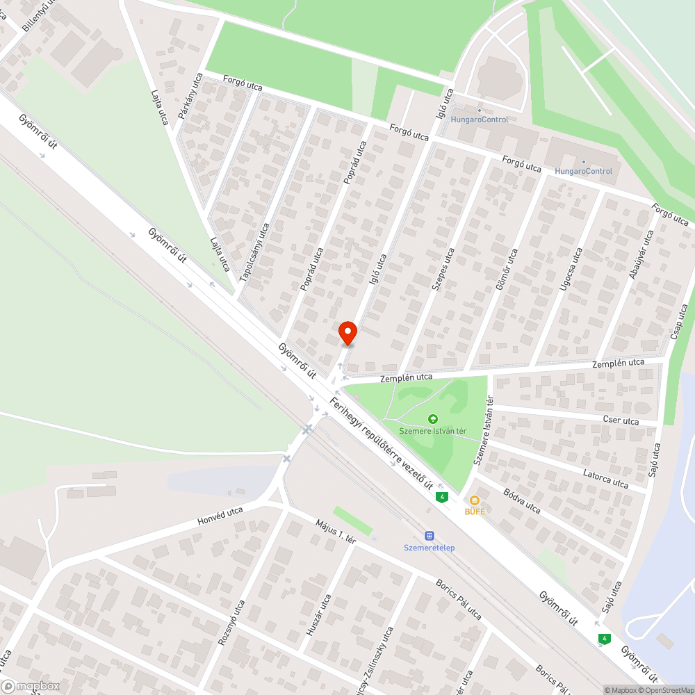 Az autó útban van bejelentés helye