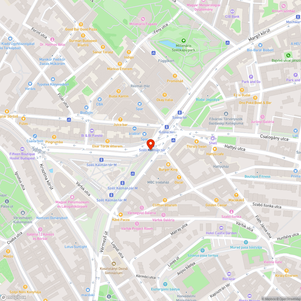 Sziréna bejelentés helye