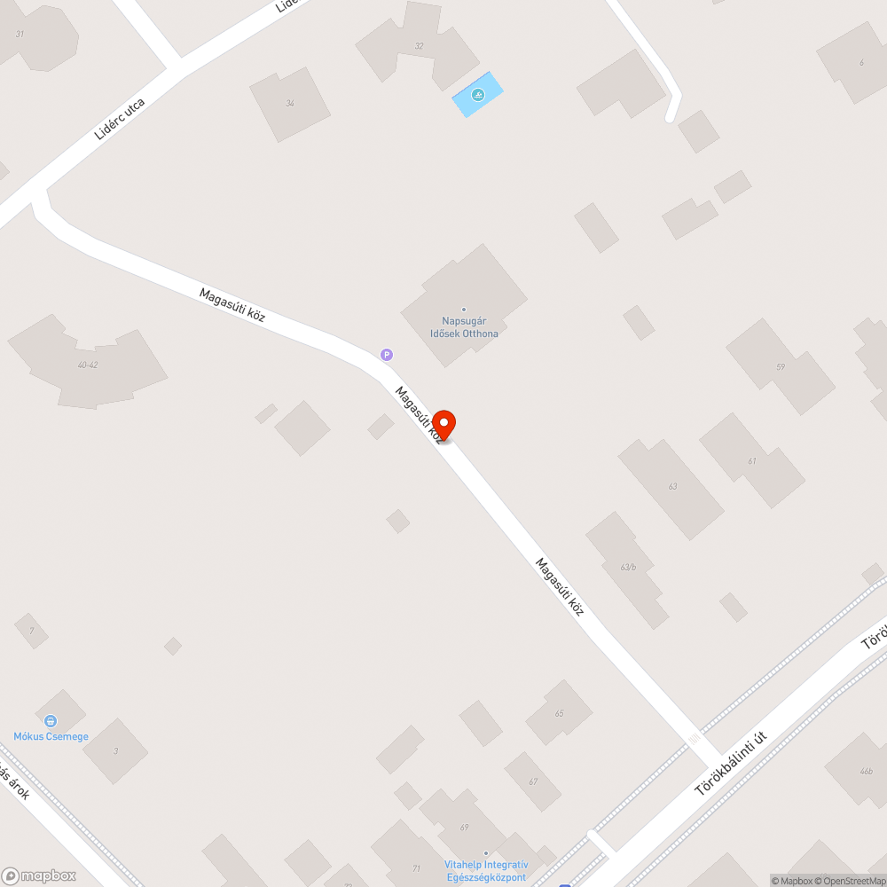 Öntözésre szoruló zöld terület bejelentés helye