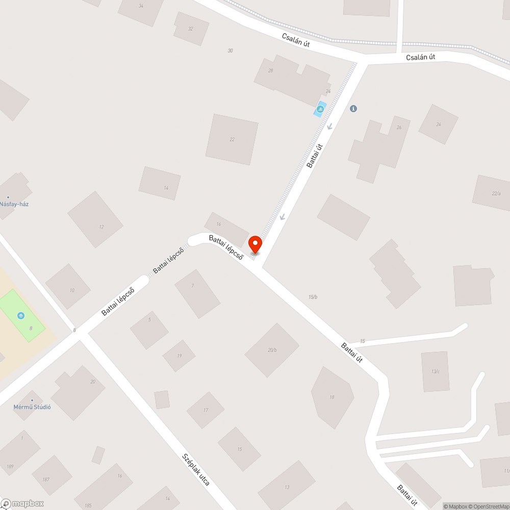 Nehezen belátható kereszteződés bejelentés helye