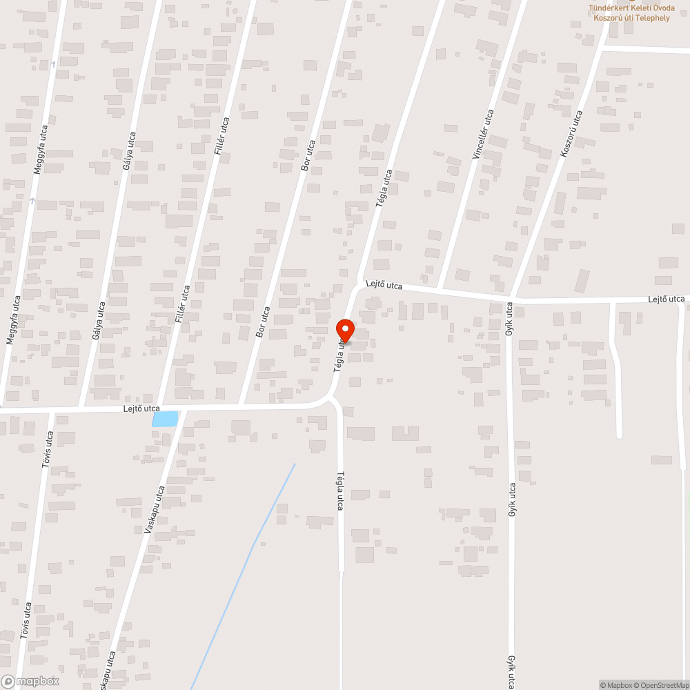 Gondozatlan telek és előtte szakasz bejelentés helye