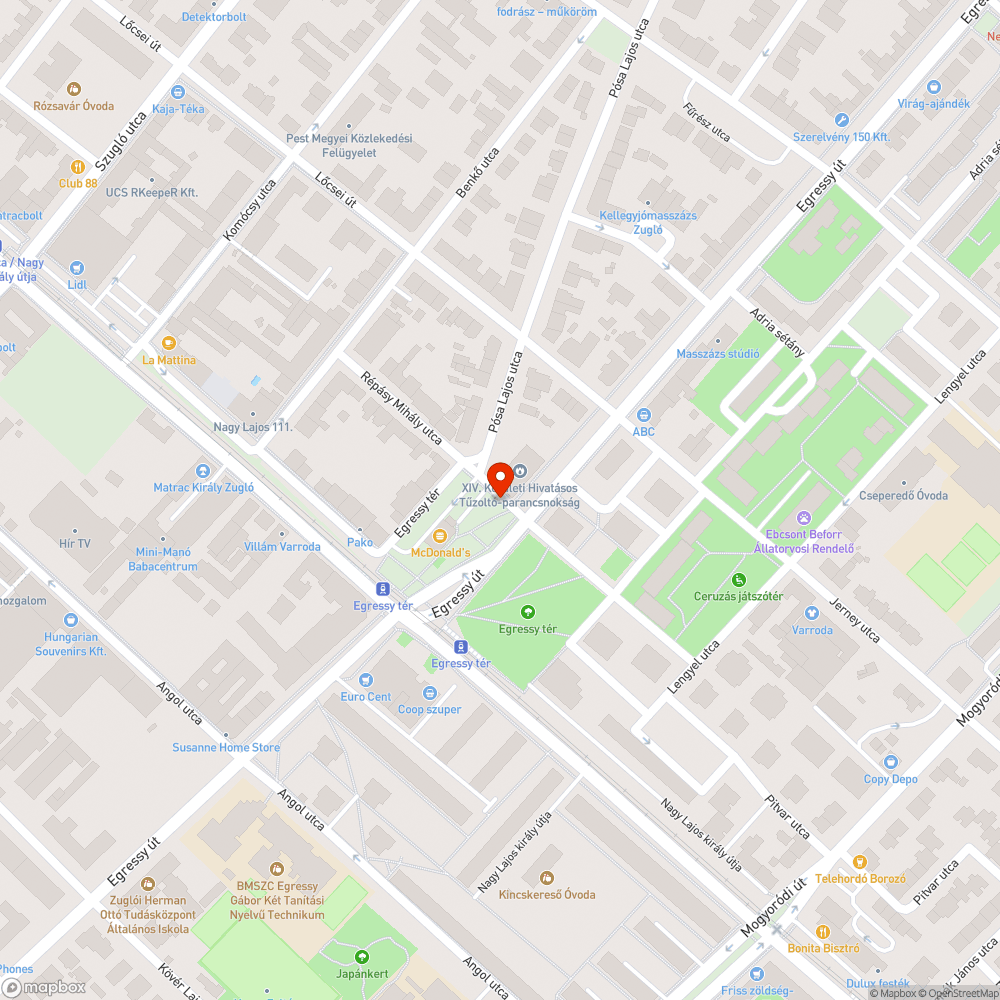 Letört/vágott nagy faágak bejelentés helye