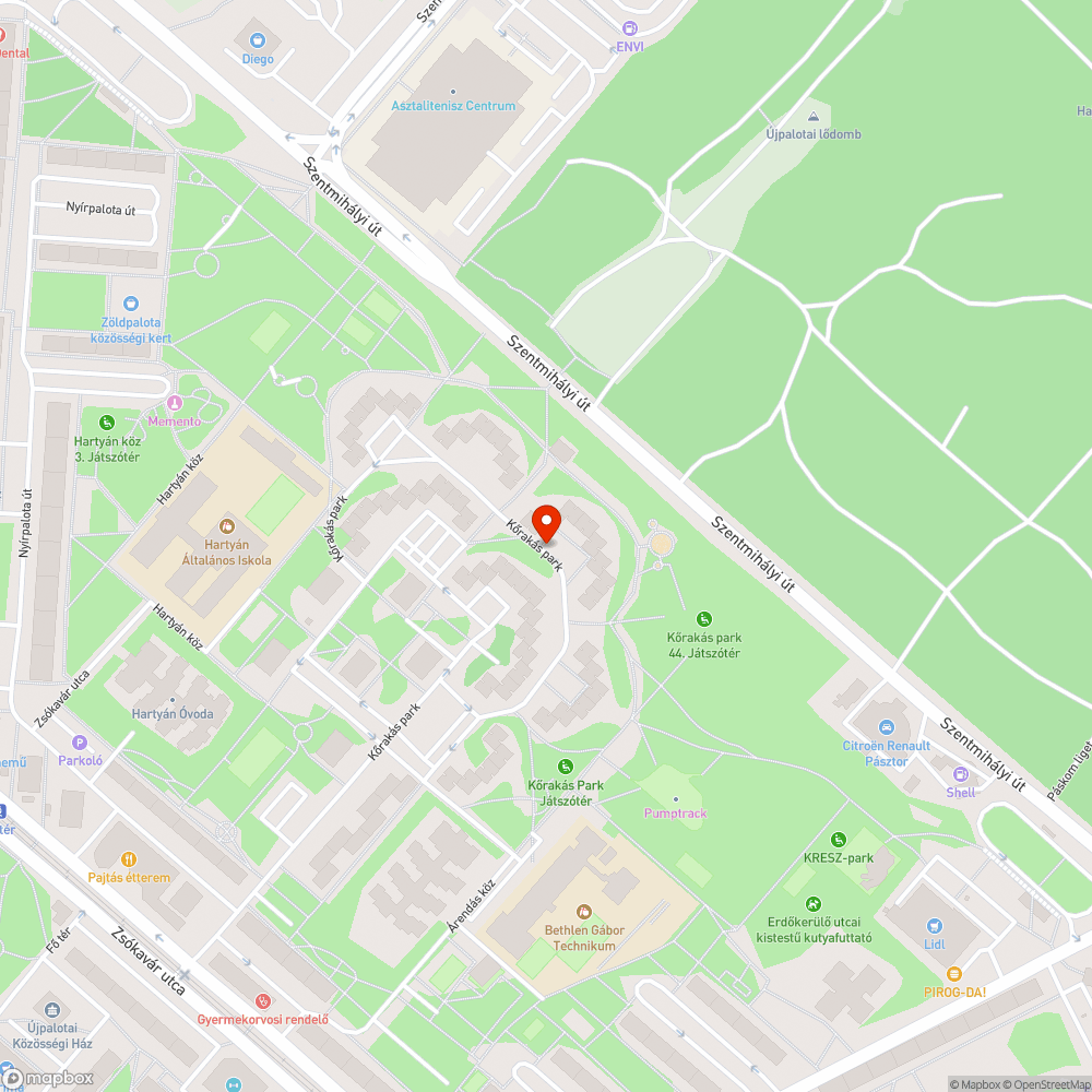 Elhagyott Seat bejelentés helye