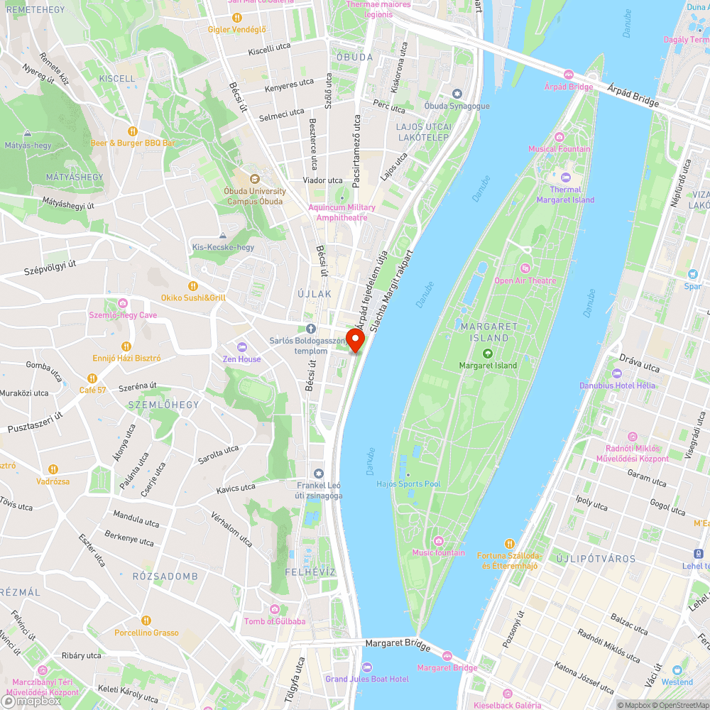 Leszakadt faág bejelentés helye