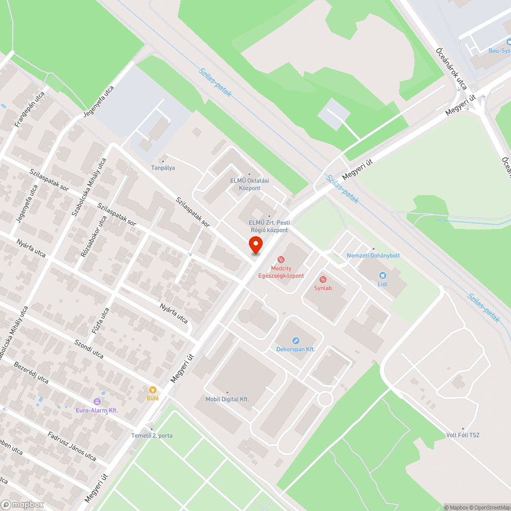 Túl magas járda bejelentés helye