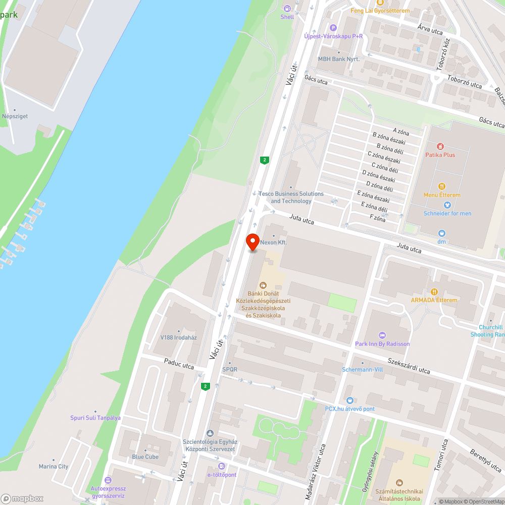 Graffitis fizetőautomata bejelentés helye