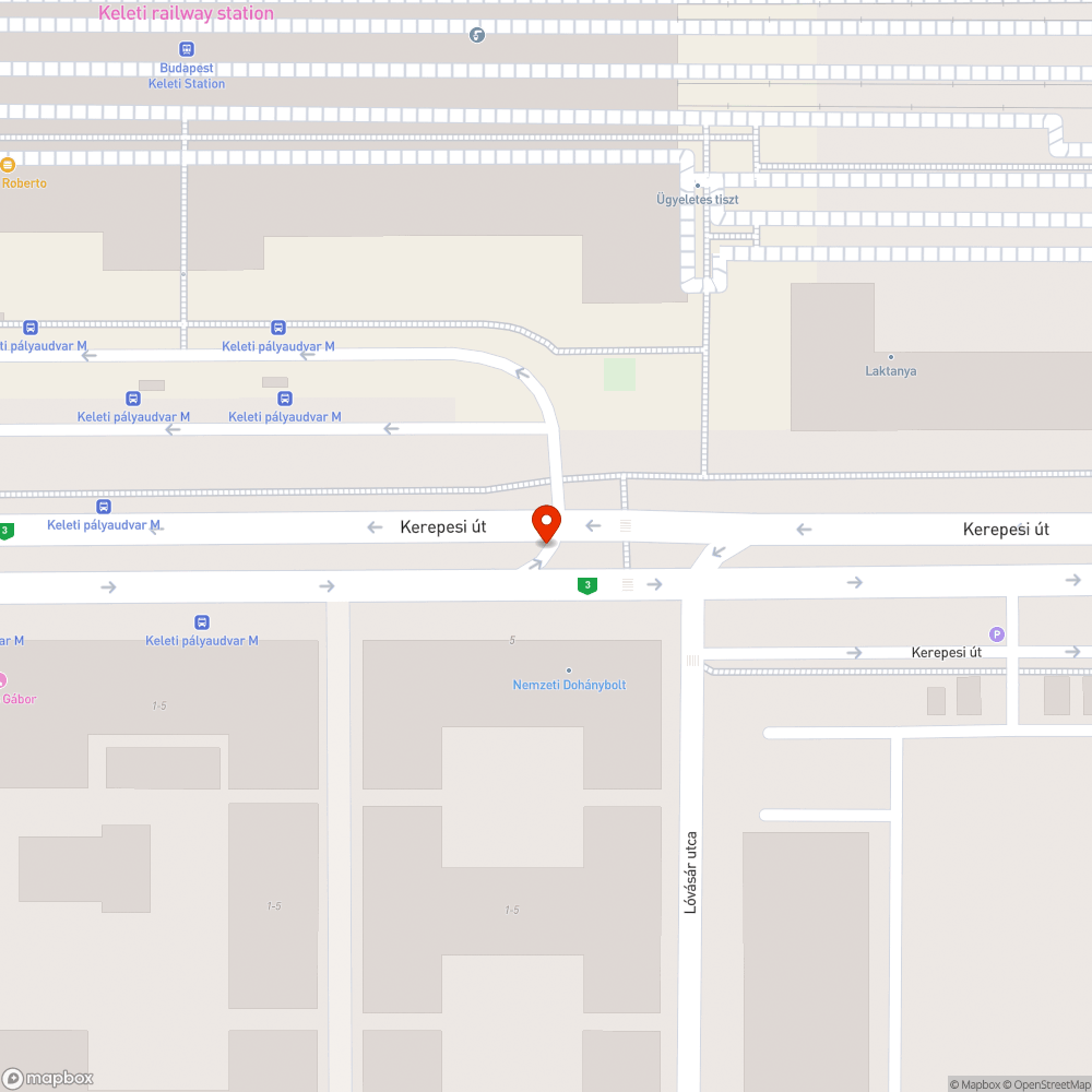 állati termékek a Kerepesin bejelentés helye