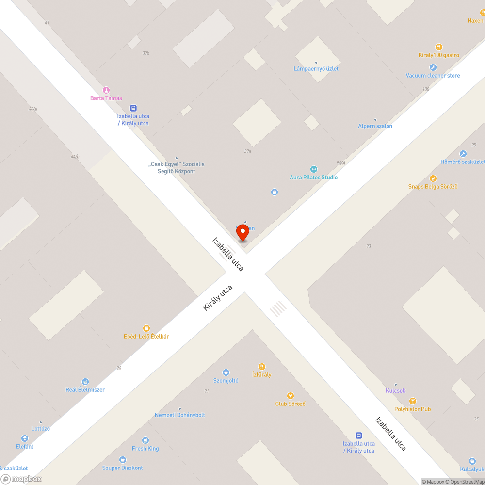 Rongált karó 2 bejelentés helye