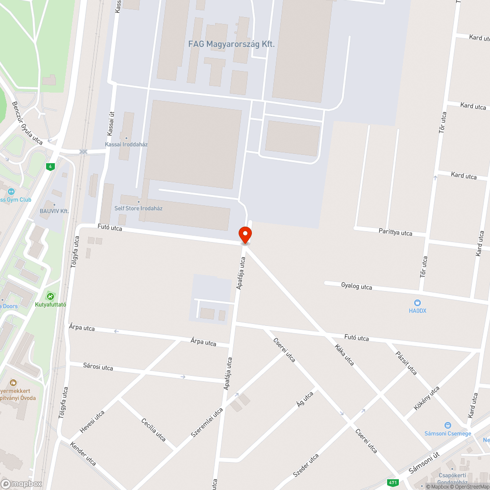 Hibás lámpafejek bejelentés helye