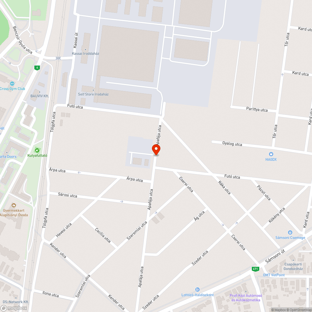 Hibás lámpafejek bejelentés helye