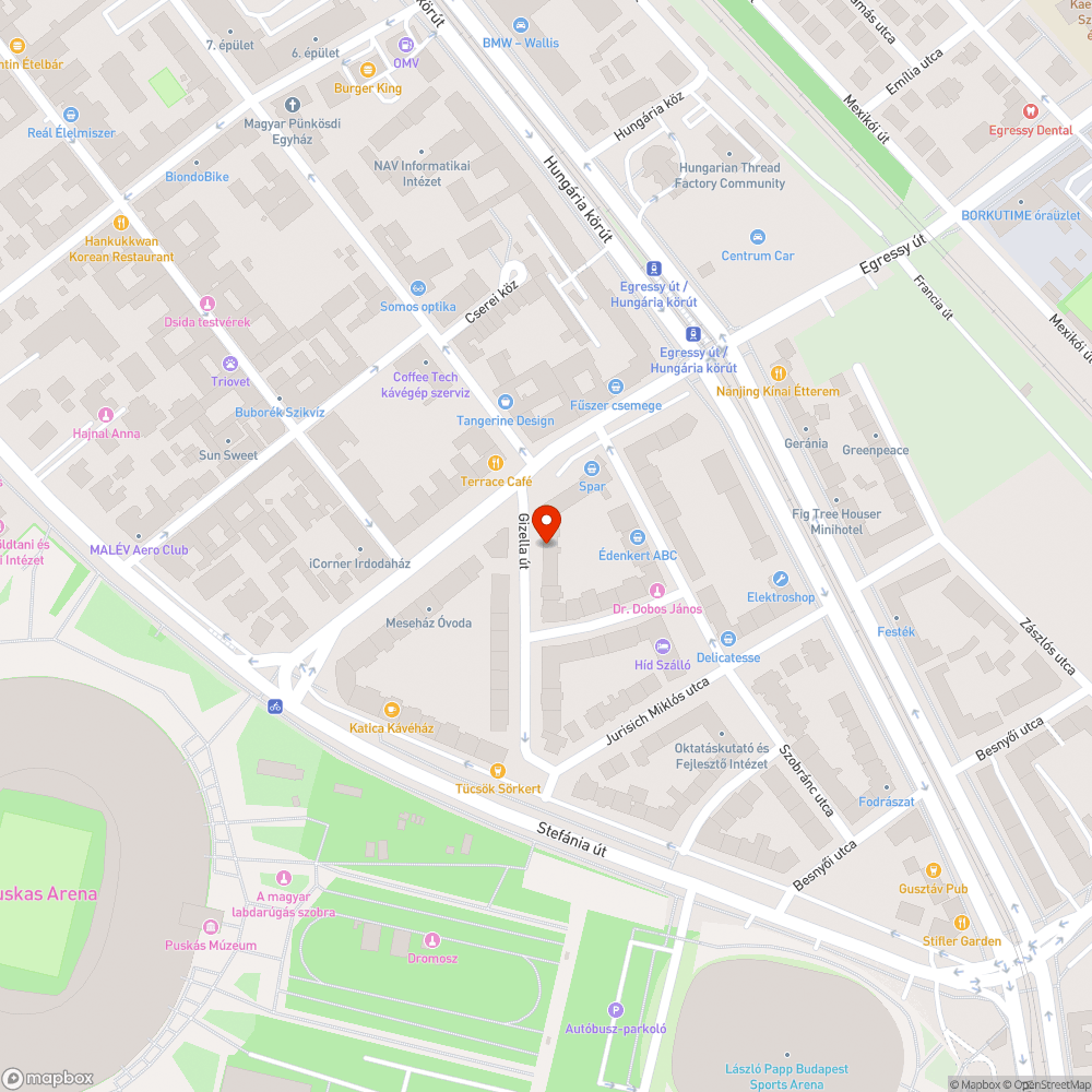 Elhagyatott Hyundai bejelentés helye