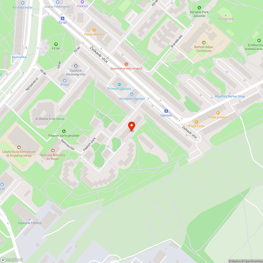 Folyamatos szabálytalan parkolas bejelentés helye