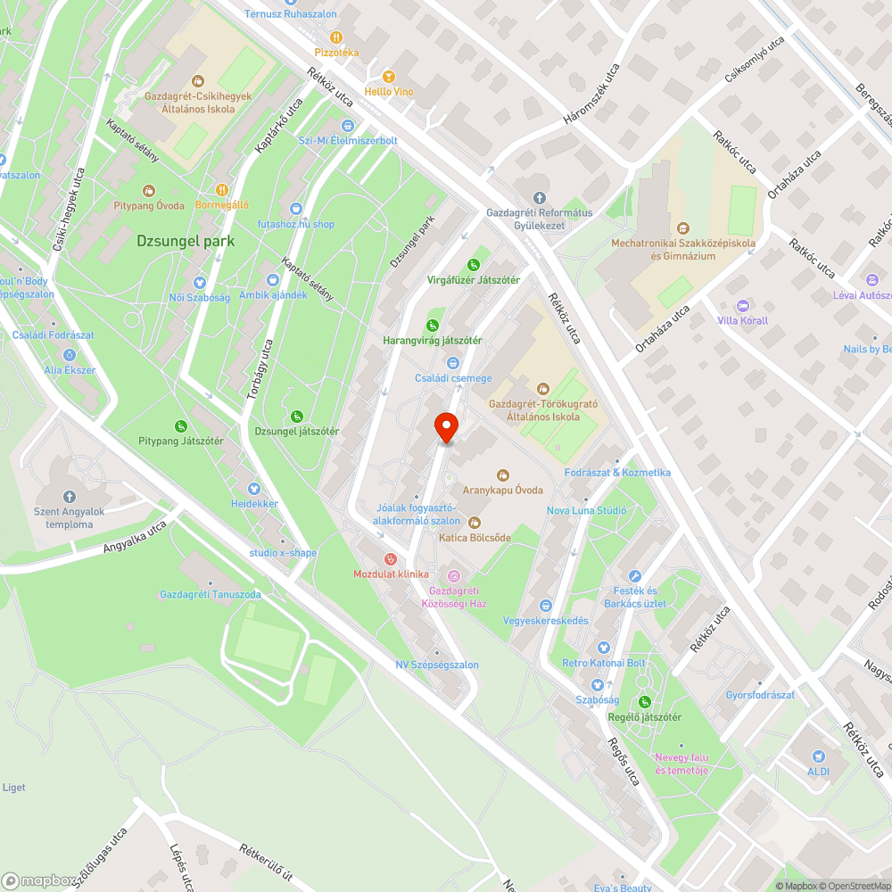 Utcabútorok az útban bejelentés helye