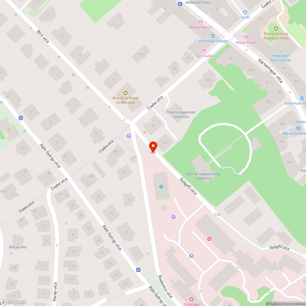 Nincs világítás bejelentés helye