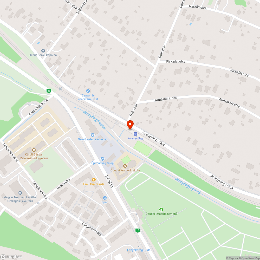 Dzsungel az állomáson bejelentés helye