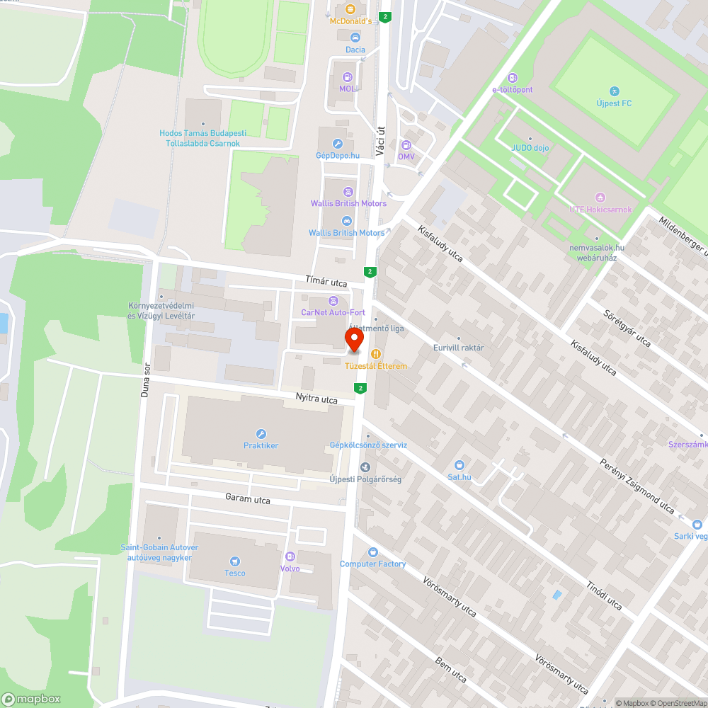 Tűzcsap gond bejelentés helye